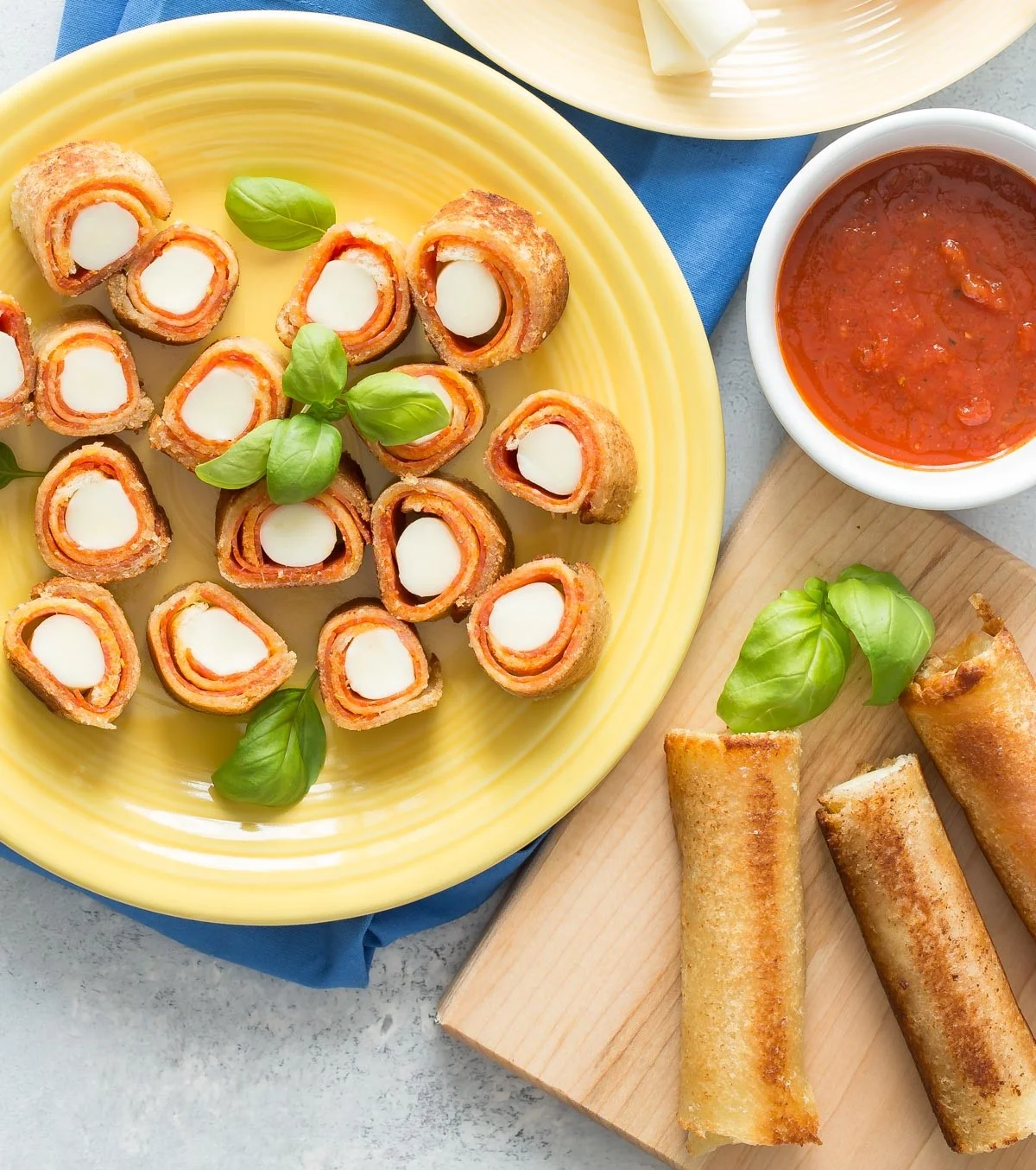 Grilled Pizza Roll Ups Grilled Pizza Roll Ups